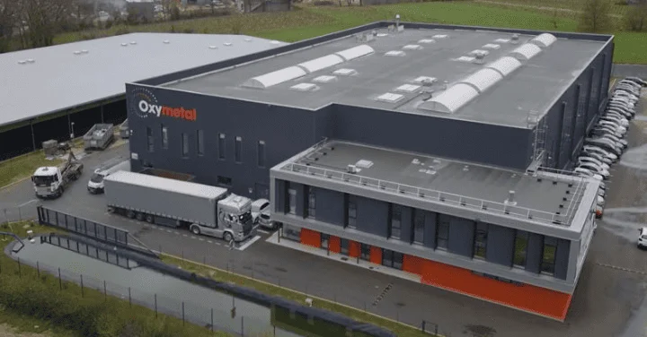 Bâtiment du site Oxymetal Sud-Ouest, certifié en soudage ISO 3834-3
