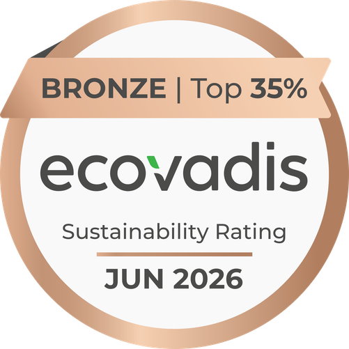 Badge de l’évaluation RSE EcoVadis