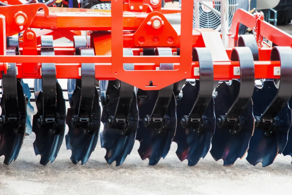 Pièces métalliques pour les équipements agricoles